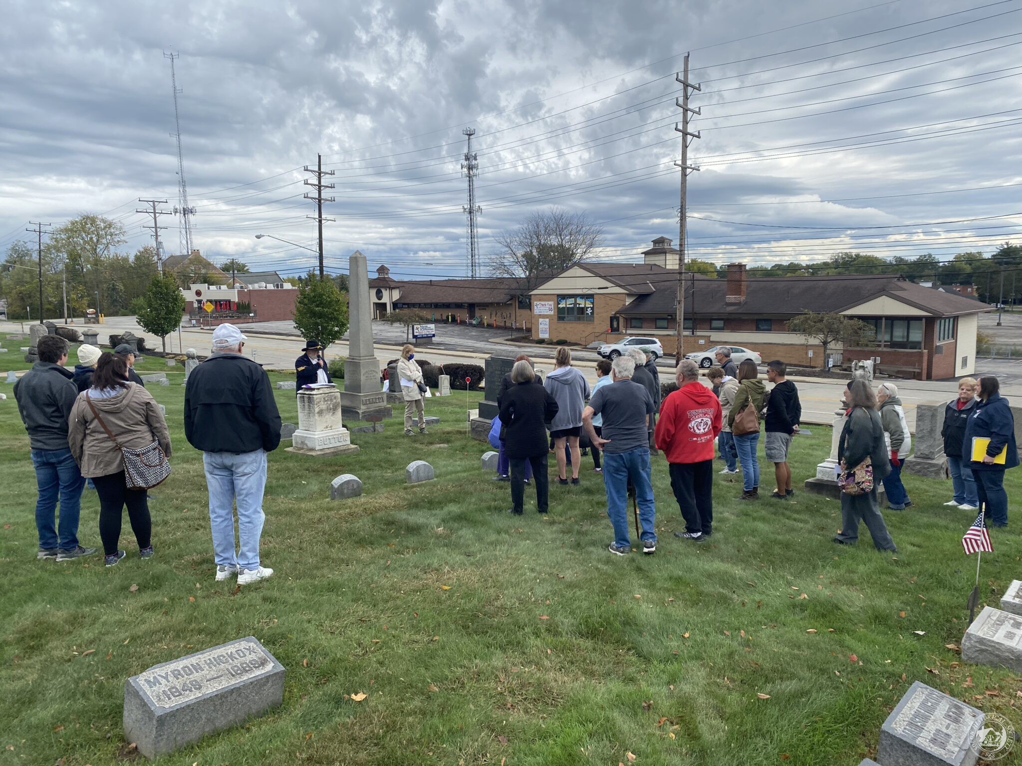 Cemetery tour 2021 Solon Historical Society