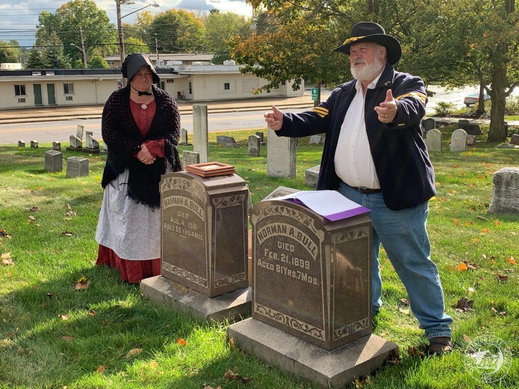 Cemetery tour 2021 Solon Historical Society