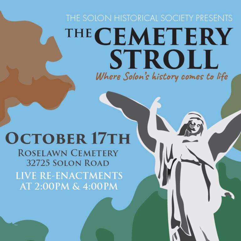 Cemetery tour 2021 Solon Historical Society