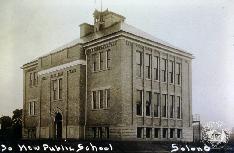 Yellow brick School house